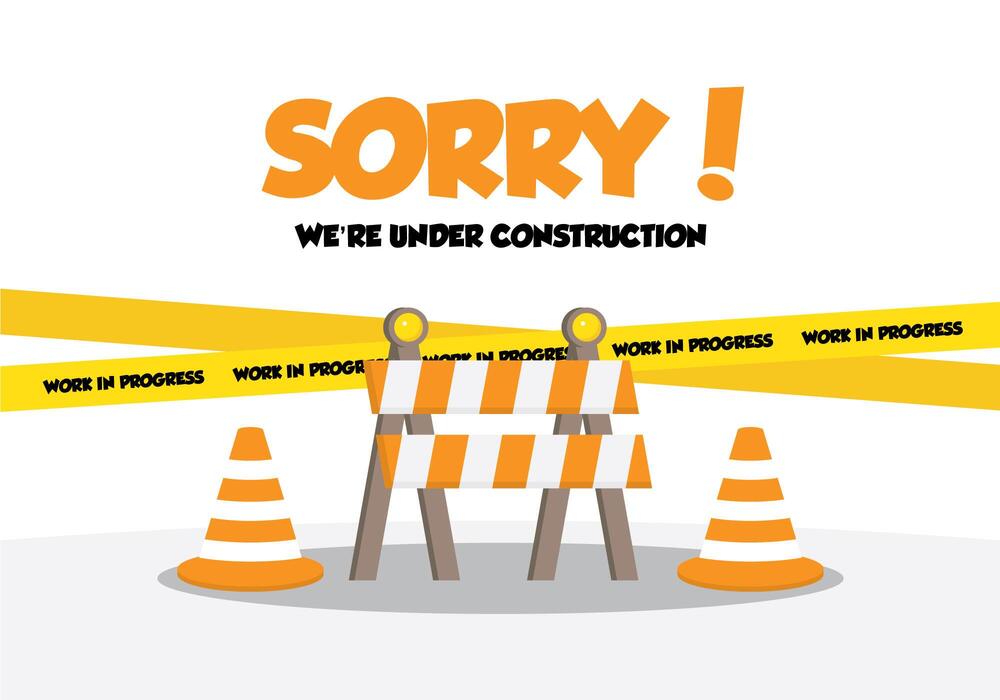 under construction sign